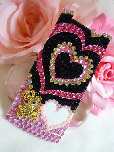 画像2: 【デコ電シート】　オーダー品★K002★小悪魔姫ハートプッチ