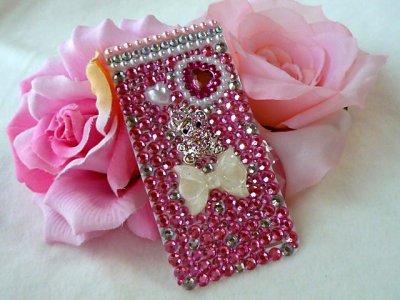 画像3: 【デコ電シート】　オーダー品☆T003☆ プリティベアー♪ピンキークリスタル