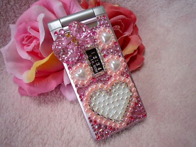 画像1: 【デコ電シート】  プリンセス☆pinkyハート