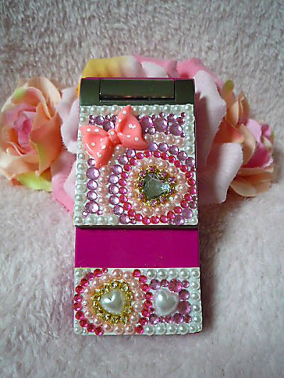 画像1: 【デコ電シート】 ジュエル☆姫系ハート