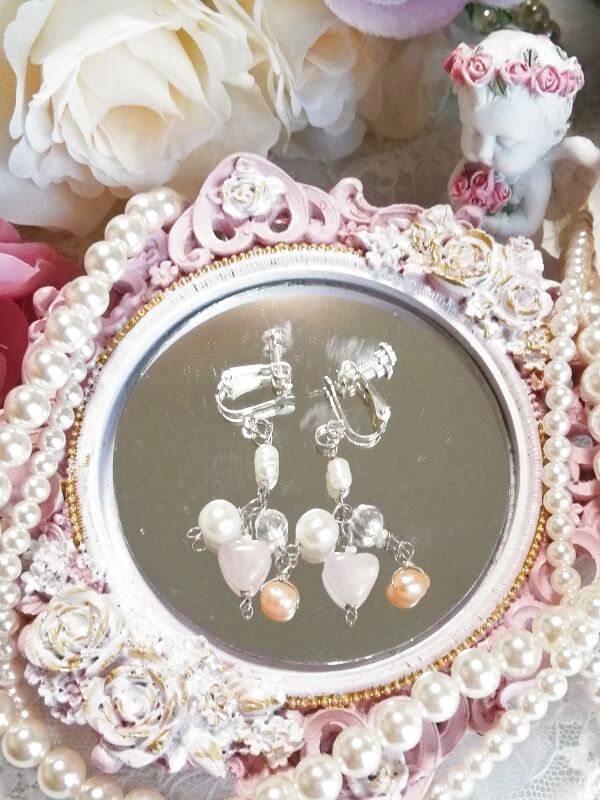 画像4: キラキラ♡ pinky jewelly vox ♡ イヤリング ♡ @srutiako ♡  (4)