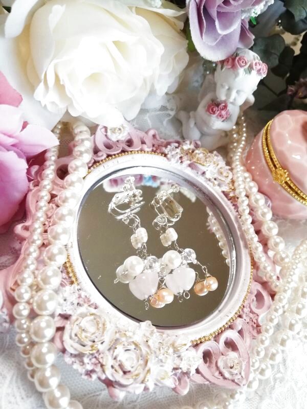 画像3: キラキラ♡ pinky jewelly vox ♡ イヤリング ♡ @srutiako ♡  (3)