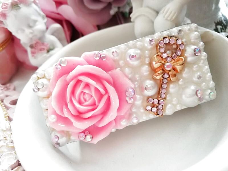 画像3: フリスクケース　薔薇　パール (3)