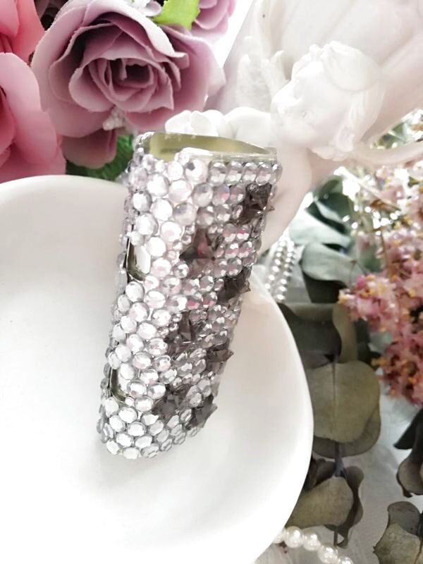 画像4: 【オーダー品*ライターケース】 ダイヤモンド・スター*simple silver decoration* (4)