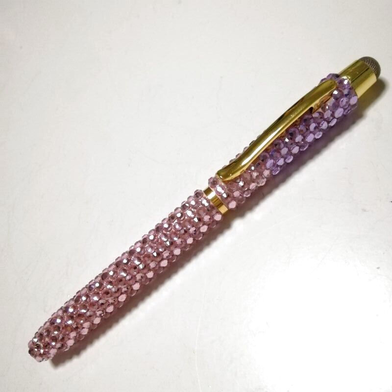 画像2: 【デコペン】 オーダーデコ小物★デコペン*デコタッチペン♡ light rose × light amethyst 大人かわいい (2)