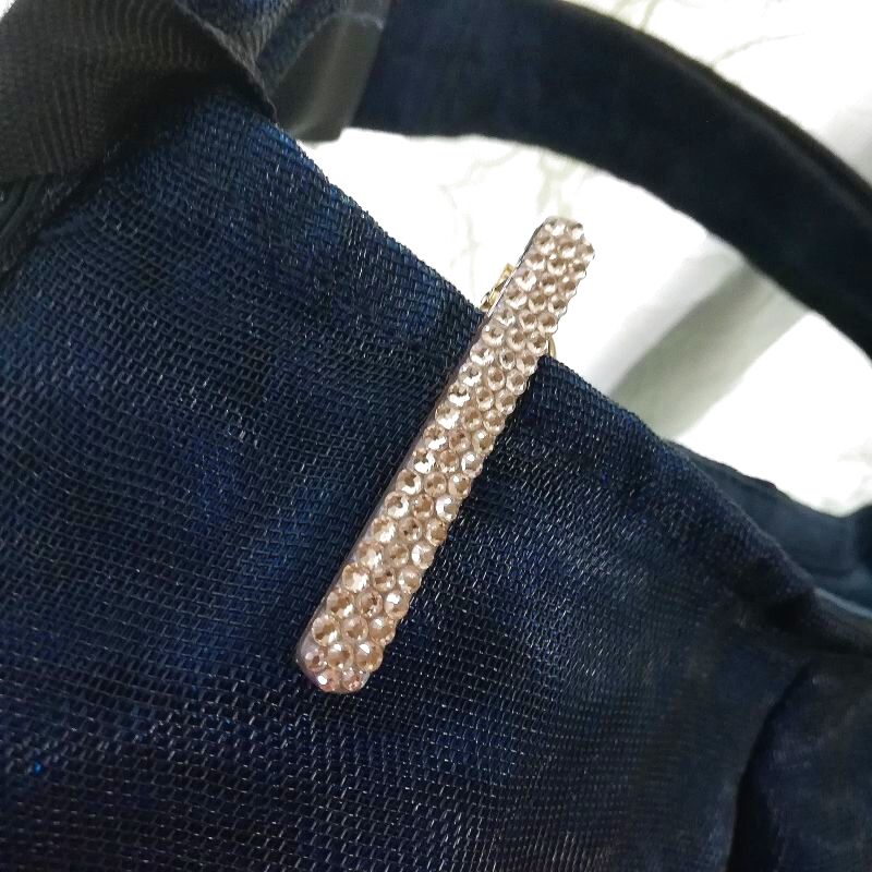 画像3: 【キーホルダー】　キラキラ　luxury×simple　キーリング　クリップ　シャンパンピーチ (3)